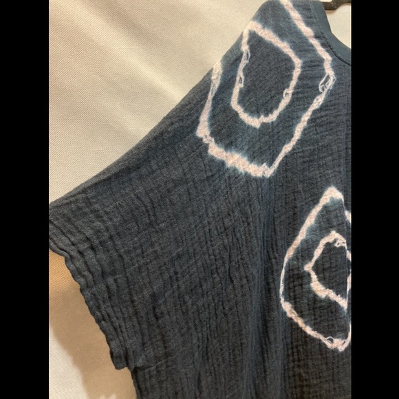 Heyne Bogut Linen Short Sleeve Tunic Top - Picture 3 of 6